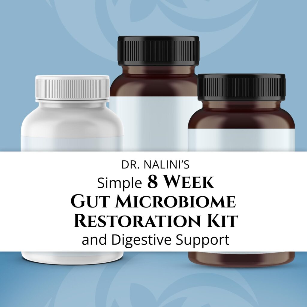 Simple 8 Week Gut Microbiome Restoration KIT And Digestive Support