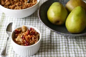 Pear Almond Crisp Recipe