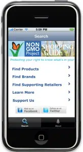 Non-GMO App Shopping Guide
