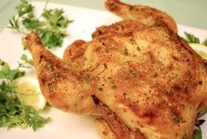 Garlic Roasted Chicken Recipe 